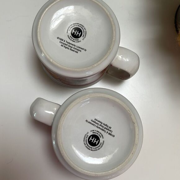 Vintage 1998 Campbell’s soup mug set.  Two mugs. Fall/Winter and Summer/Spring. - Picture 4 of 5